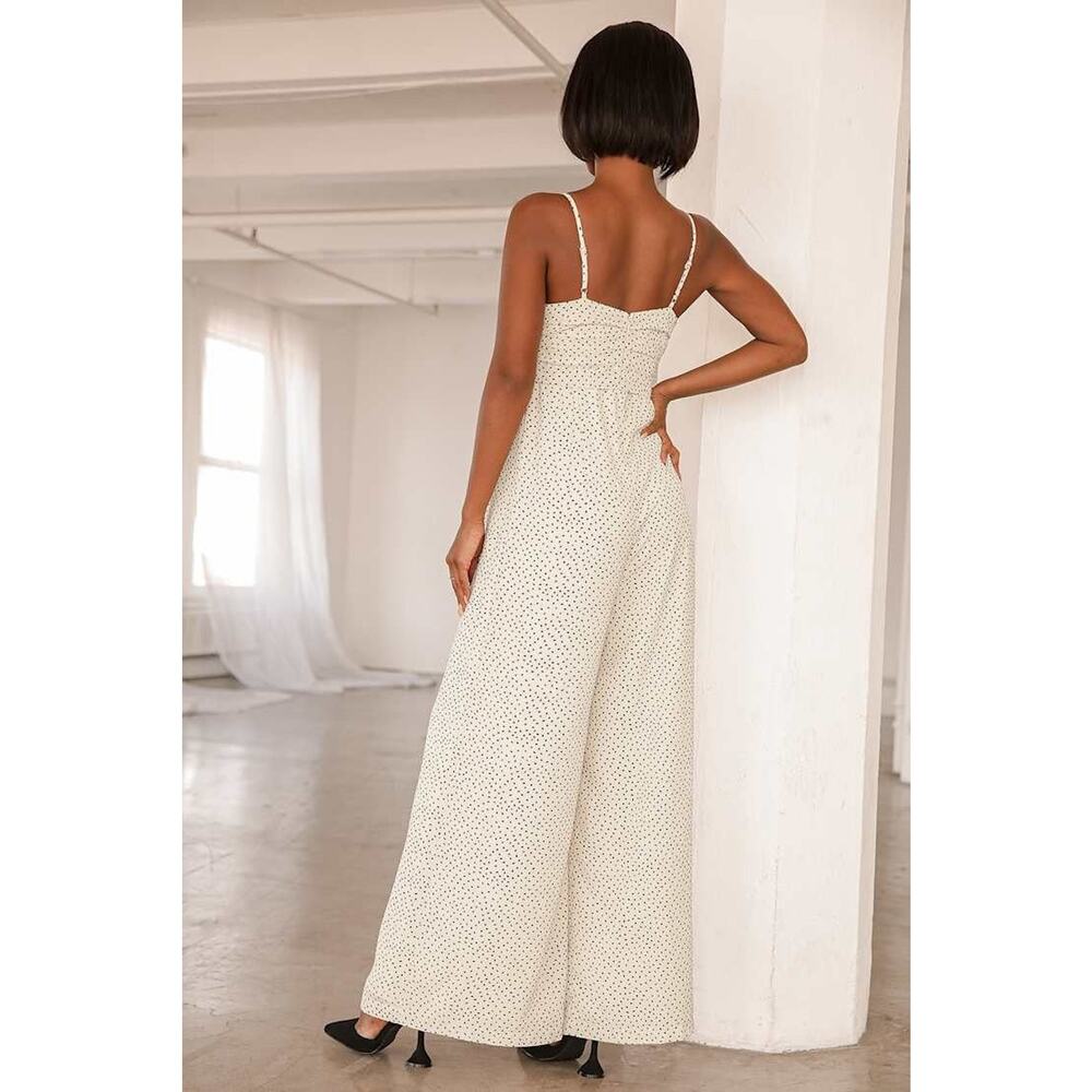 Lulus Crushin On You Pleated Twistfront Jumpsuit - XS - Picture 4 of 6